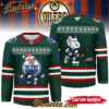 Edmonton Oilers - Premium NHL Peanuts Snoopy Hockey Jersey