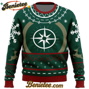 Elodie Rakoto Pathfinder's Sweater Dead by Daylight Ugly Christmas Sweater