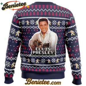Elvis Presley Ugly Christmas Sweater