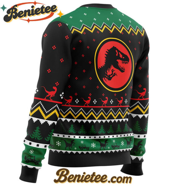 Ethics of Cloning Jurassic Park Ugly Christmas Sweater