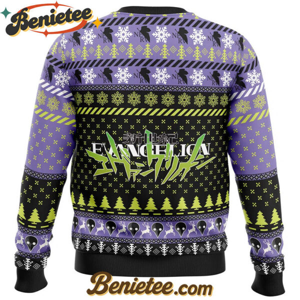 Eva-01 Eva Ugly Christmas Sweater