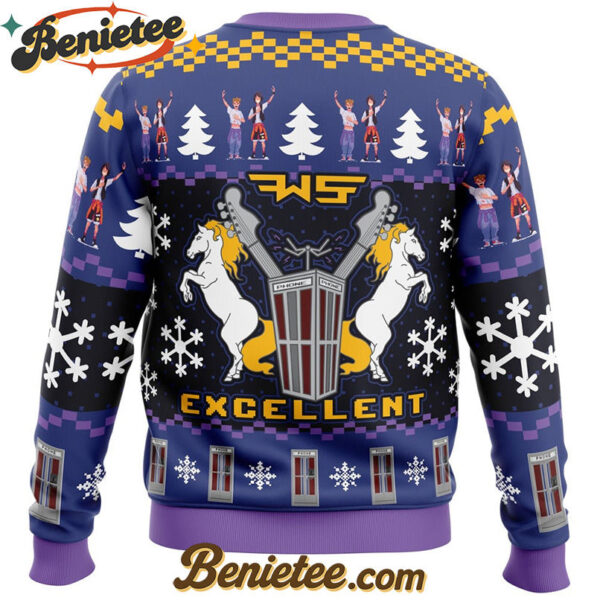 Excellent Bill and Ted Ugly Christmas Sweater