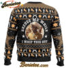Excuse Me While I Whip This Out Blazing Saddles Ugly Christmas Sweater