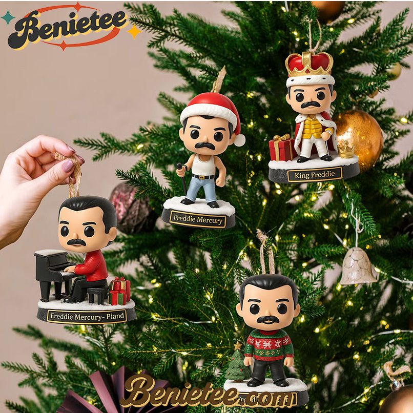 FRED ADVENT CALENDAR 2025 CHRISTMAS GIFT, CHRISTMAS IDEA, Christmas Countdown Advent Calendar Gift Box with 24 Acrylic Ornaments