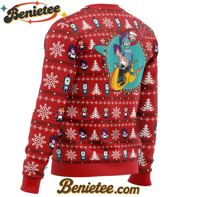 Fa-La-La-La Futurama Ugly Christmas Sweater