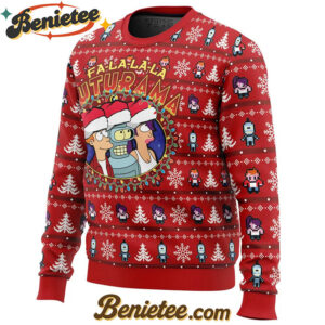 Fa-La-La-La Futurama Ugly Christmas Sweater