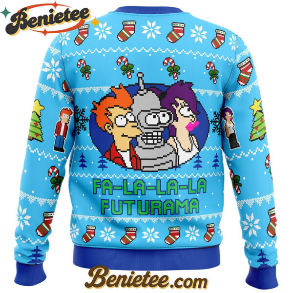 Fa-La-La-La Futurama Ugly Christmas Sweater