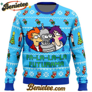 Fa-La-La-La Futurama Ugly Christmas Sweater