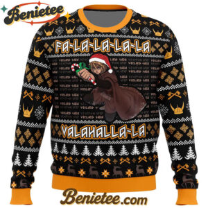 Falalala Valahalla Vinland Saga Christmas Sweater