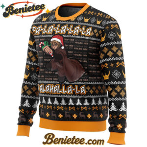 Falalala Valahalla Vinland Saga Christmas Sweater