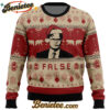 False The Office Ugly Christmas Sweater