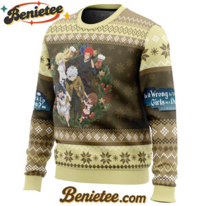 Familia Myth DanMachi Ugly Christmas Sweater