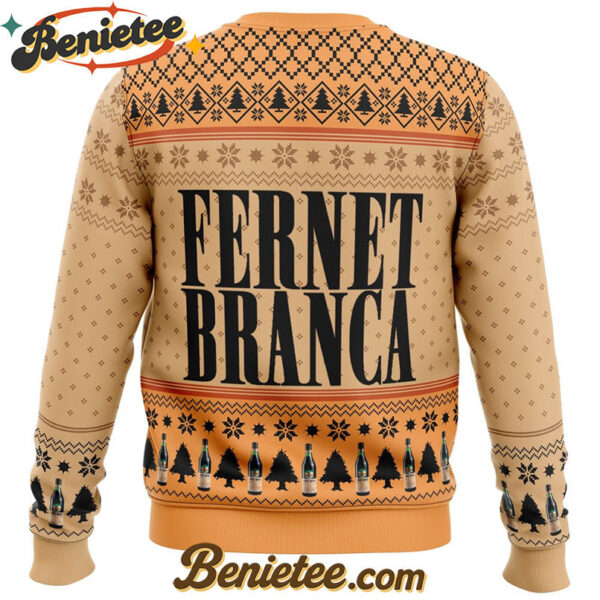 Fernet Branca Ugly Christmas Sweater