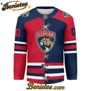 Florida Panthers - Premium NHL Personalized Split Color Hockey Jersey