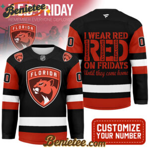 Florida Panthers - Premium NHL Red Friday Hockey Jersey