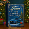 Ford Advent Calendar 2025, Christmas Countdown Advent Calendar Gift Box with 24 Acrylic Ornaments