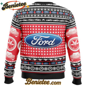 Ford Mustang Ugly Christmas Sweater
