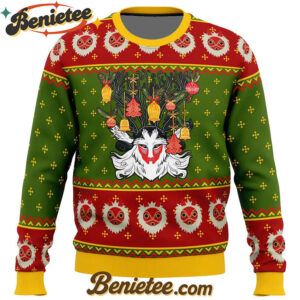 Forest Spirit Princess Mononoke Ugly Christmas Sweater