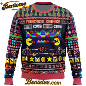 Forever Gamer Ugly Christmas Sweater