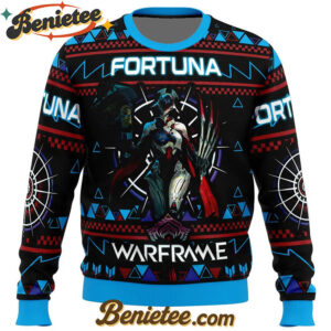 Fortuna Warframe Ugly Christmas Sweater