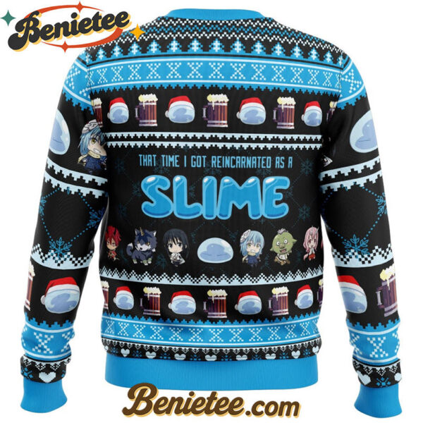 Fueled By Beer That Time I Got Reincarnated as a Slime Ugly Christmas Sweater