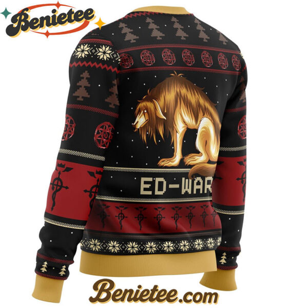 Fullmetal Alchemist Chimera Nina Tucker Ed-ward Ugly Christmas Sweater