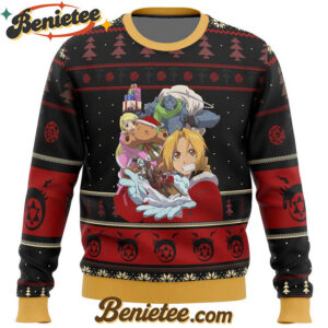 Fullmetal Alchemist Holidays Ugly Christmas Sweater