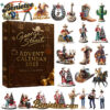 GGST Premium Advent Calendar 2025 CHRISTMAS GIFT, CHRISTMAS IDEA, Christmas Countdown Advent Calendar Gift Box with 24 Acrylic Ornaments