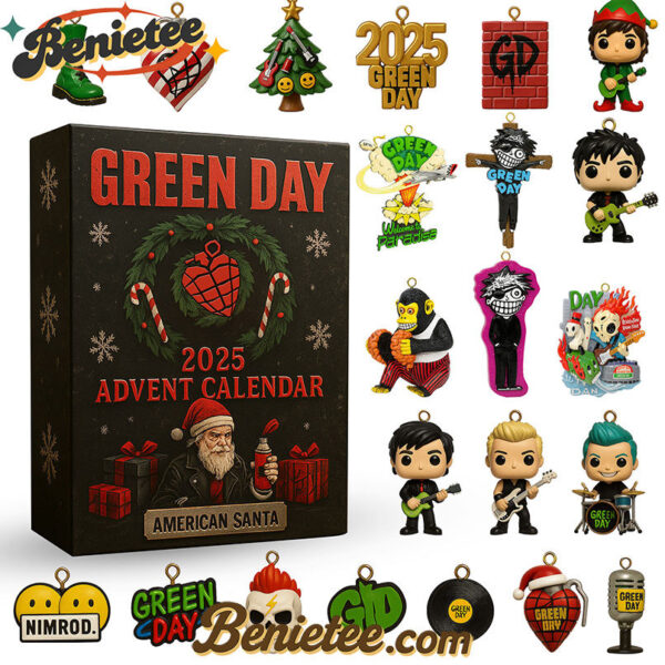 GRD Advent Calendar 2025 CHRISTMAS GIFT, CHRISTMAS IDEA, Christmas Countdown Advent Calendar Gift Box with 24 Acrylic Ornaments