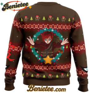 Gaara Shippuden Ugly Christmas Sweater