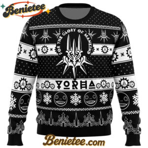 Game of Yorha Nier Automata Ugly Christmas Sweater