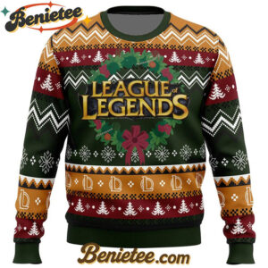 Game on Christmas League of Legends Ugly Christmas Sweater