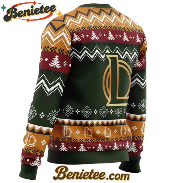 Game on Christmas League of Legends Ugly Christmas Sweater