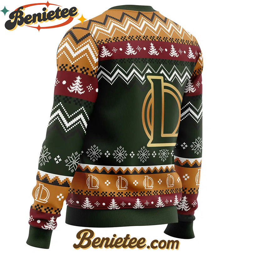 Game on Christmas League of Legends Ugly Christmas Sweater