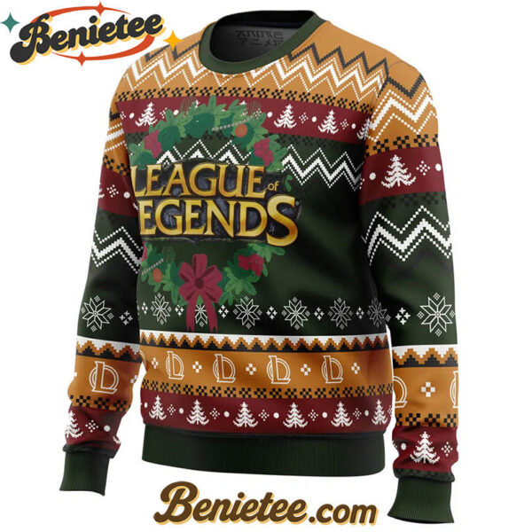 Game on Christmas League of Legends Ugly Christmas Sweater