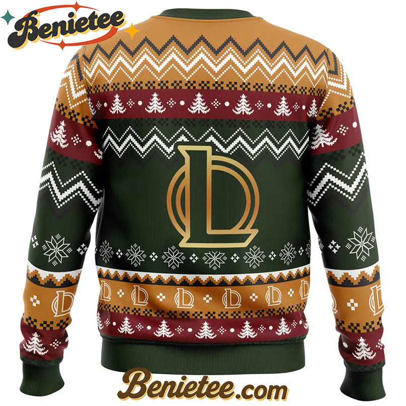 Game on Christmas League of Legends Ugly Christmas Sweater