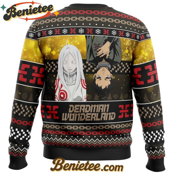 Ganta And Shiro Deadman Wonderland Ugly Christmas Sweater