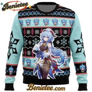 Ganyu Genshin Impact Ugly Christmas Sweater
