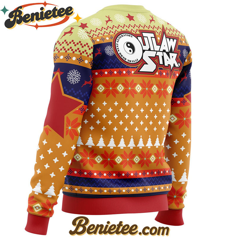 Gene Starwind Outlaw Star Ugly Christmas Sweater