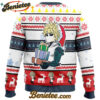 Genos One Punch Man Ugly Christmas Sweater