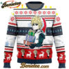Genos One Punch Man Ugly Christmas Sweater