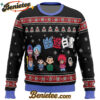 Ghost Fighter YuYu Hakusho Chibis Ugly Christmas Sweater