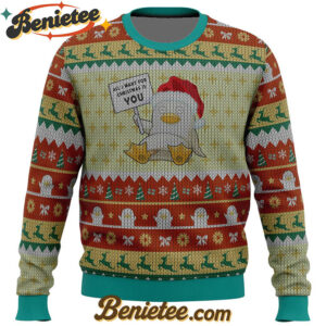 Gintama Cosmic Elizabeth Ugly Christmas Sweater