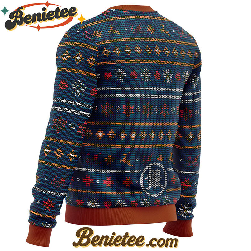 Gintama Gintoki Symbol Ugly Christmas Sweater