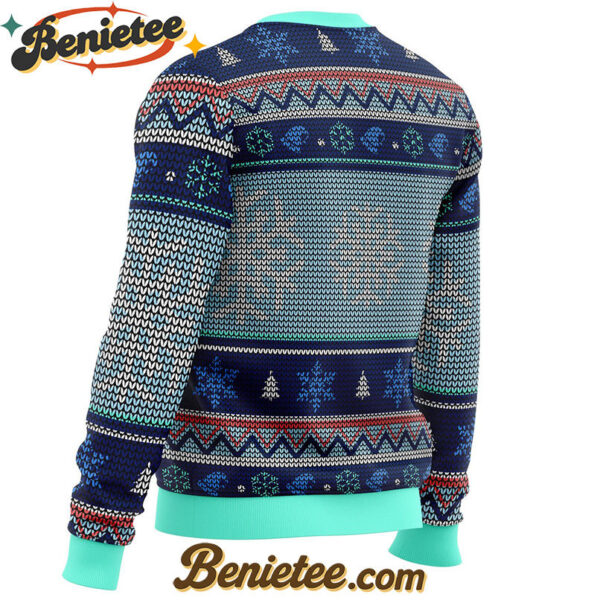 Gintama Gintoki and Sadaharu Ugly Christmas Sweater
