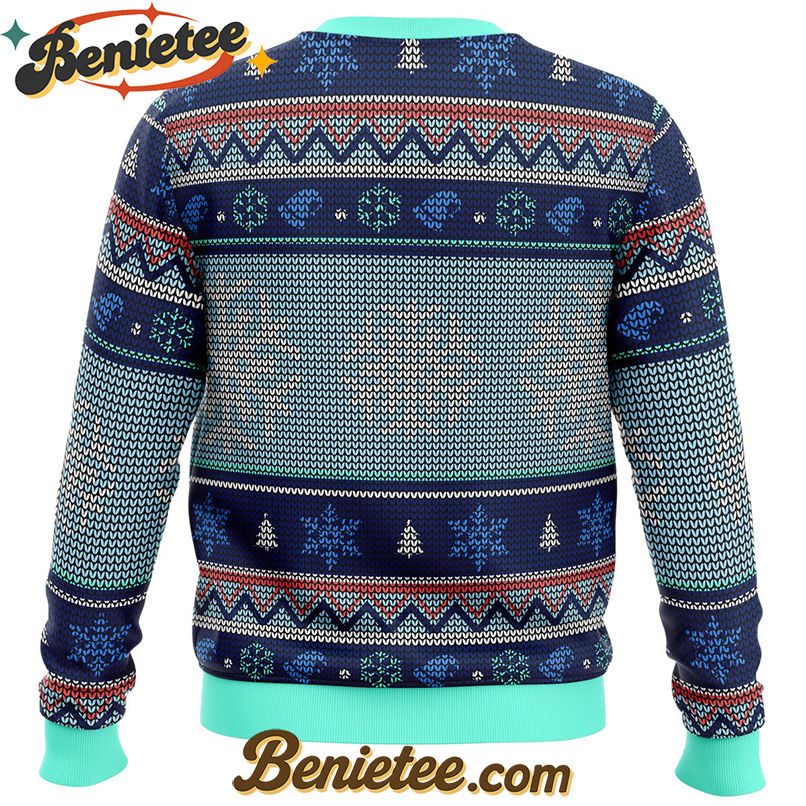 Gintama Gintoki and Sadaharu Ugly Christmas Sweater