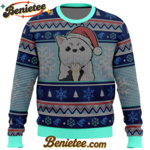 Gintama Gintoki and Sadaharu Ugly Christmas Sweater