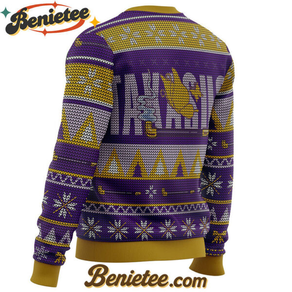 Gintama Smokin Shinsuke Ugly Christmas Sweater