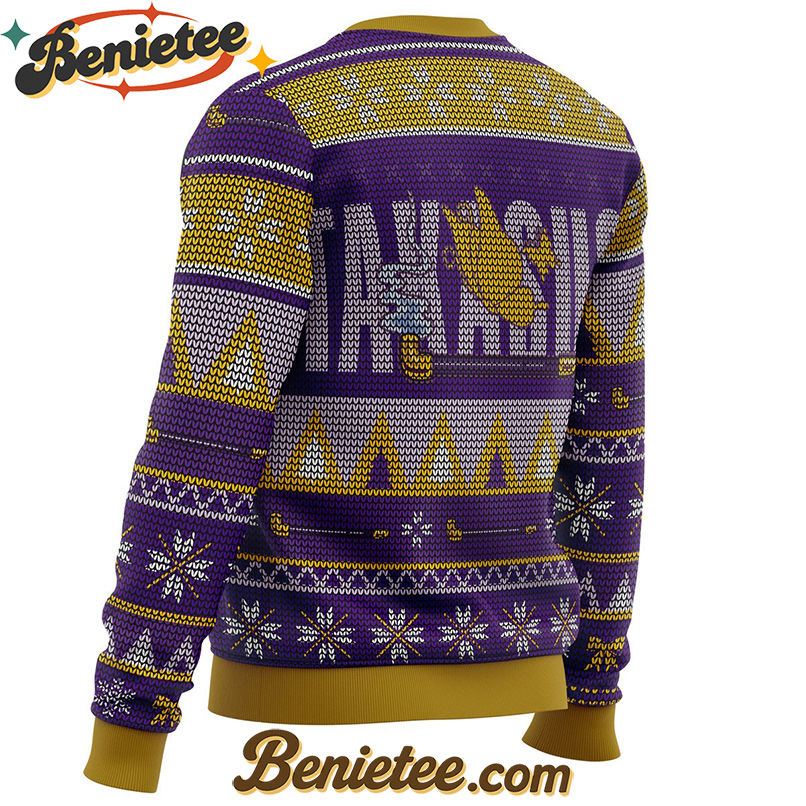 Gintama Smokin Shinsuke Ugly Christmas Sweater