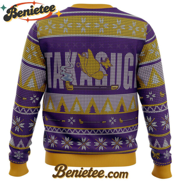 Gintama Smokin Shinsuke Ugly Christmas Sweater